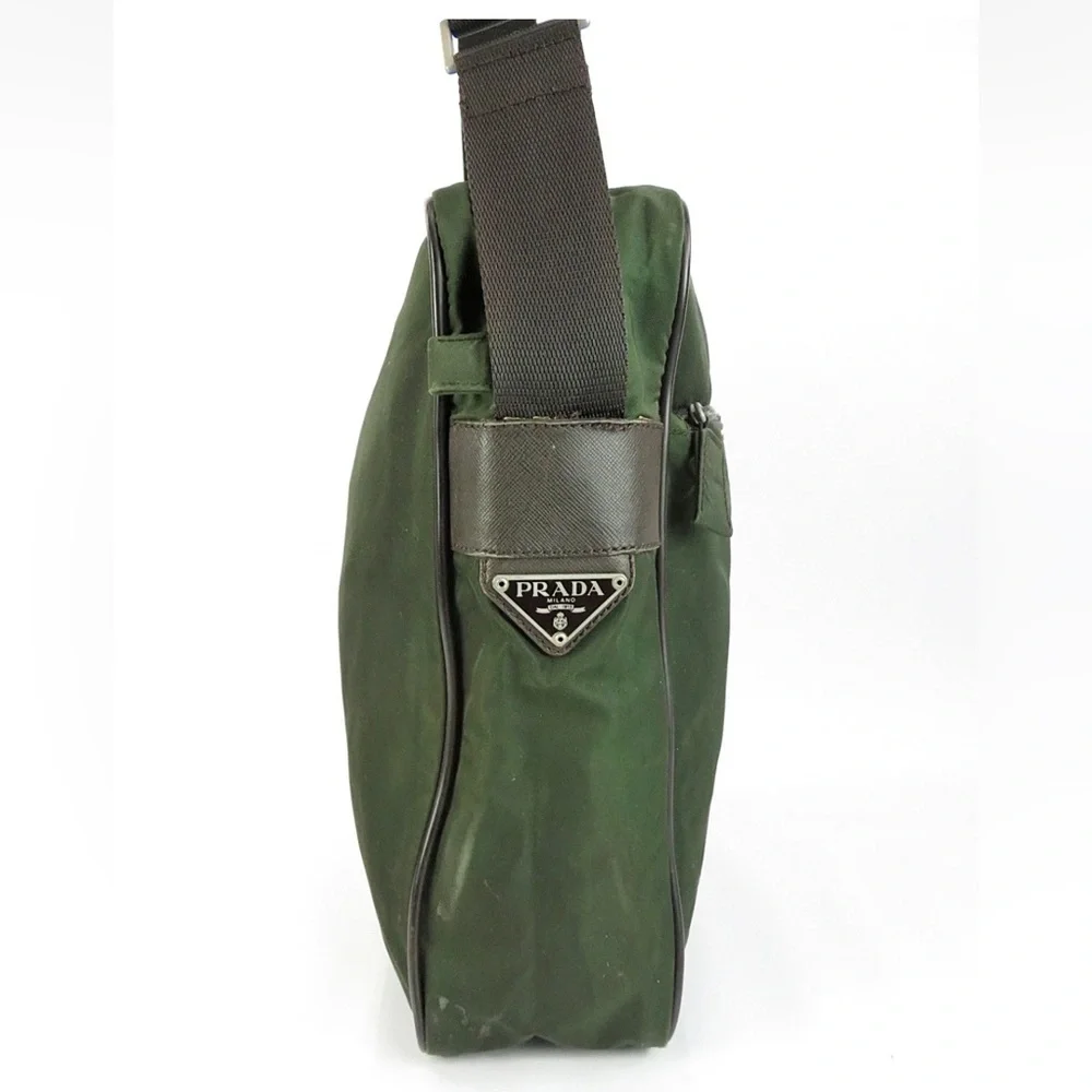 Prada Green Shoulder Bag - Picture 4 of 16